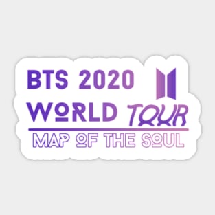 BTS 2020 World Tour Sticker